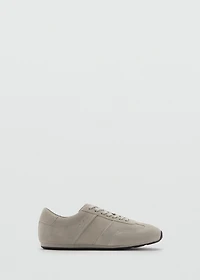 Suede trainers