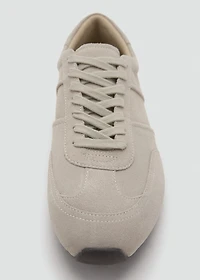 Suede trainers
