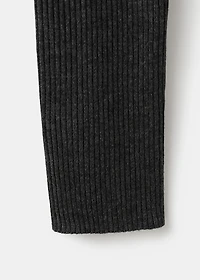 Sweater with asymmetrical turtleneck