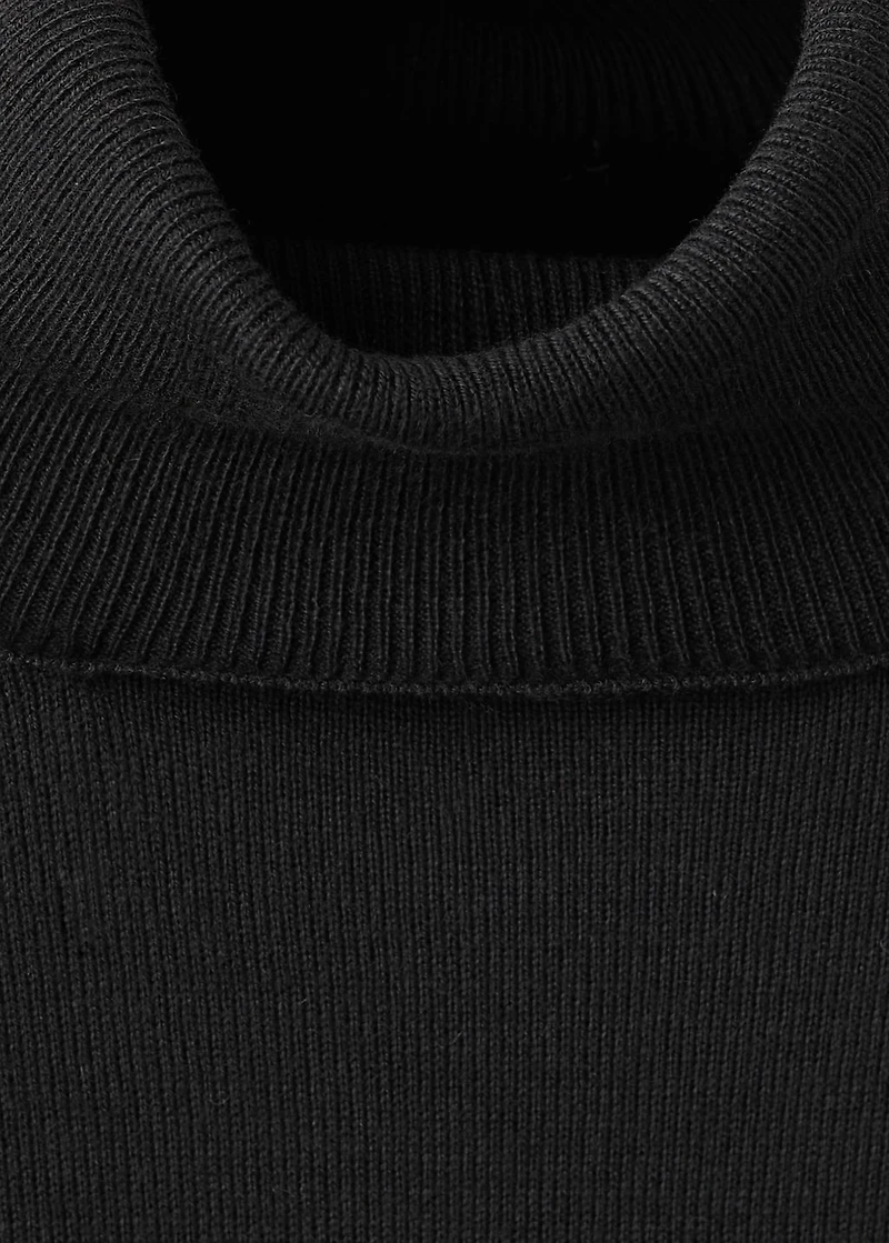 Turtleneck knitted sweater