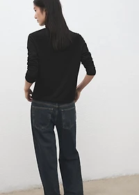 Turtleneck knitted sweater