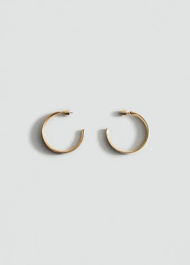 Hoop earrings