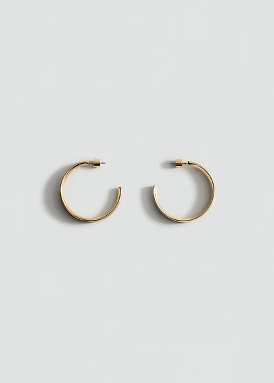 Hoop earrings