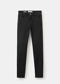 Mid-rise skinny jeans
