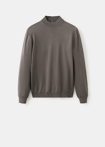 100% wool turtleneck sweater