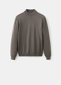 100% wool turtleneck sweater