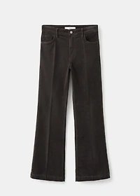 Corduroy flared jeans