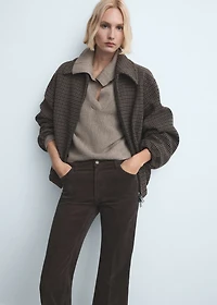 Corduroy flared jeans