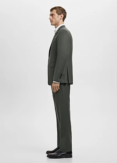 Milan slim-fit suit blazer