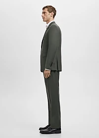 Milan slim-fit suit blazer