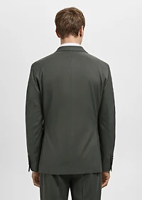 Milan slim-fit suit blazer