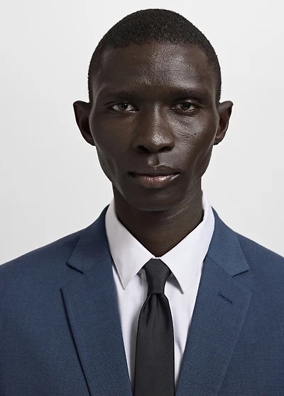 Super slim-fit suit jacket stretch fabric