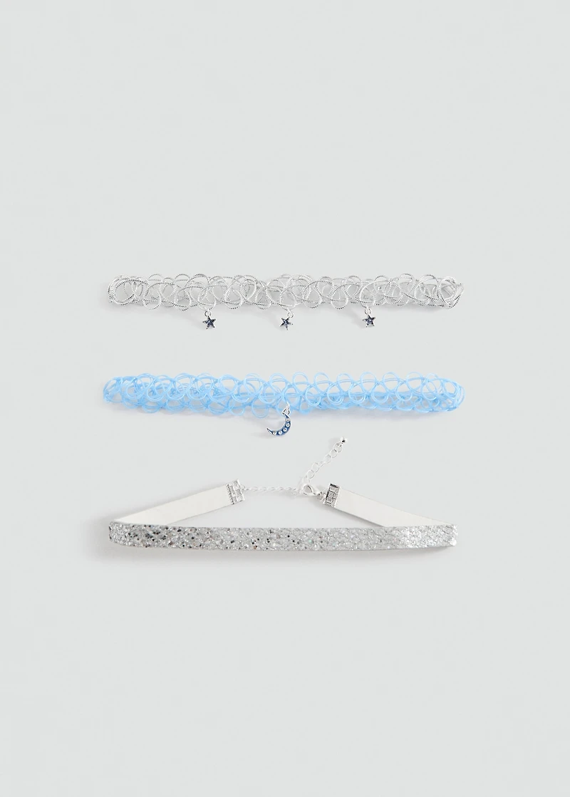 Pack of 3 chokers