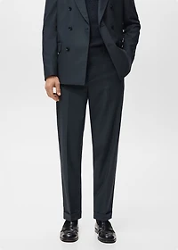 Boston Slim Fit Suit Trousers