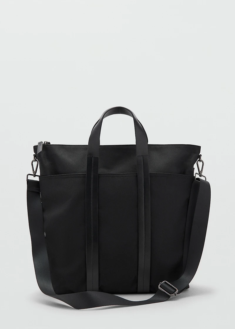 Multi-functional combined leather bag