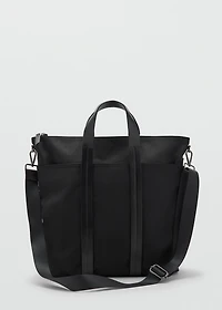 Multi-functional combined leather bag