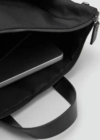 Multi-functional combined leather bag