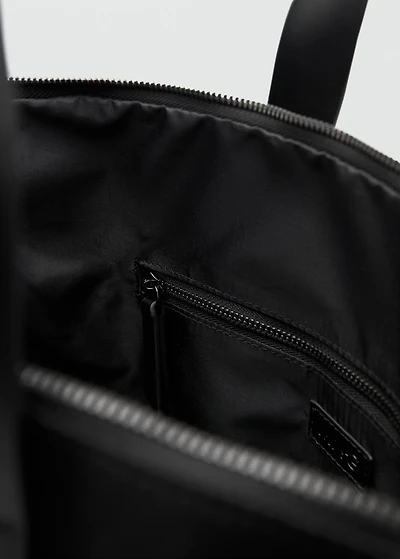 Multi-functional combined leather bag
