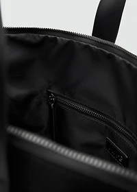 Multi-functional combined leather bag