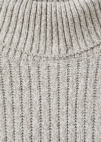 Wool-blend turtleneck sweater