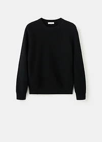 100% Cotton Textured Knit Sweater