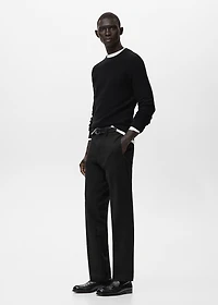 100% Cotton Textured Knit Sweater