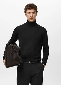 100% merino wool turtleneck sweater
