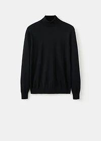 100% merino wool turtleneck sweater