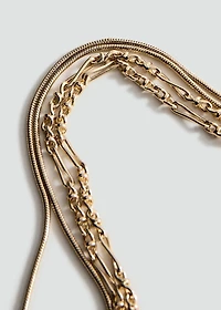 Mixed double necklace