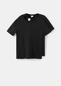 Pack of 2 stretch cotton tees