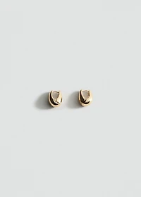 Volume hoop earrings