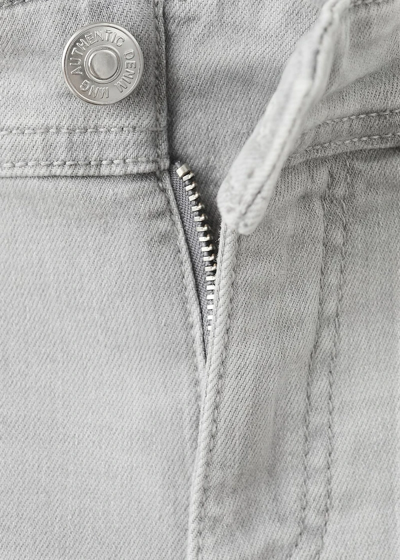 Straight low-rise jeans