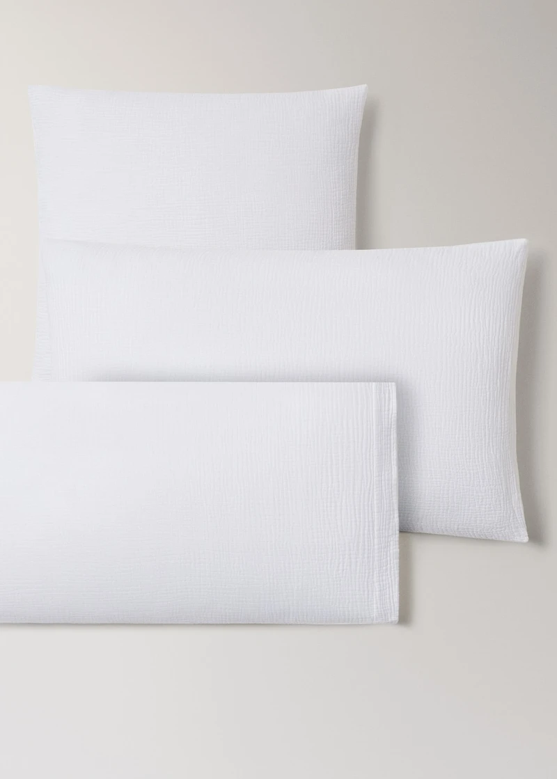 Two cotton pillowcases 50x75 cm