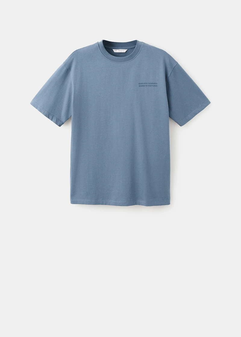 Short-sleeved printed t-shirt