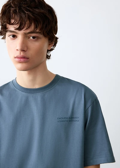 Short-sleeved printed t-shirt