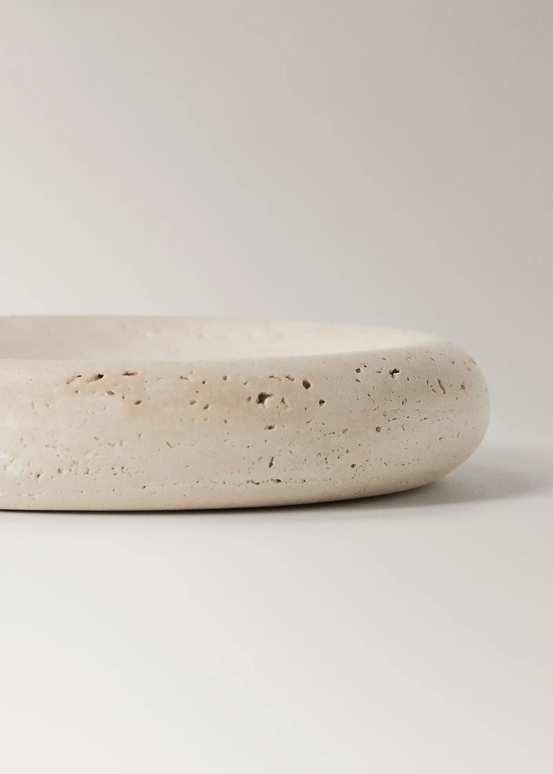Marble soap dish