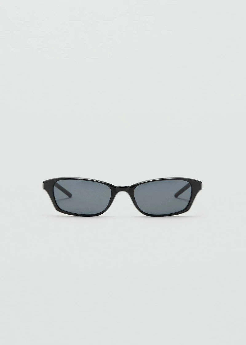 Thin-frame sunglasses