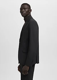 Super slim-fit suit jacket stretch fabric