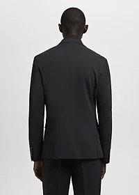 Super slim-fit suit jacket stretch fabric