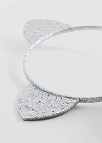 Glitter ears hairband