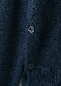 Buttons detail knit sweater