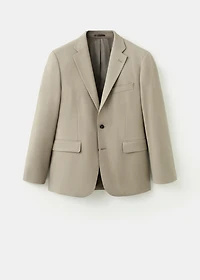 Milan slim-fit suit blazer