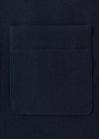 Wool-blend jacket with pockets