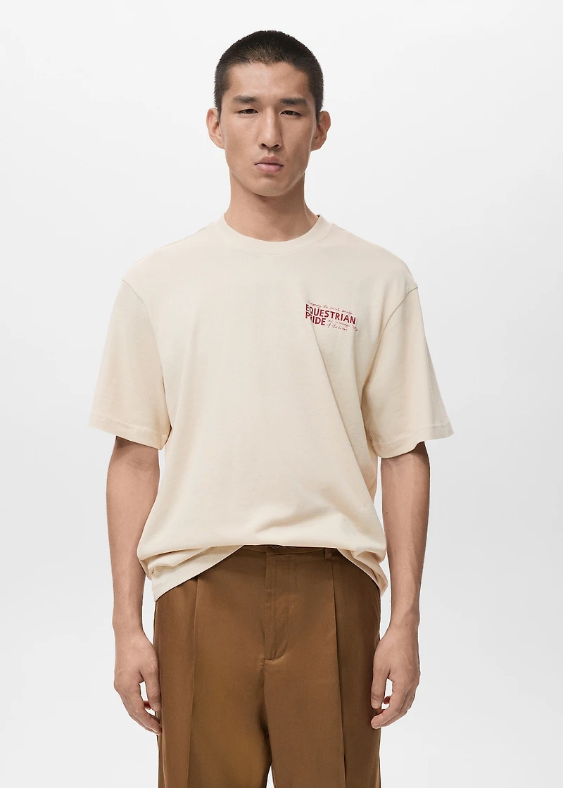 Relaxed-fit printed t-shirt