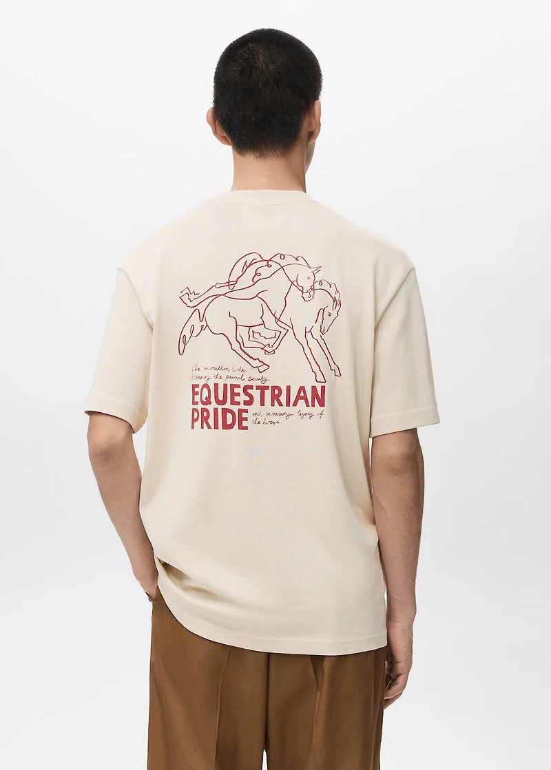 Relaxed-fit printed t-shirt