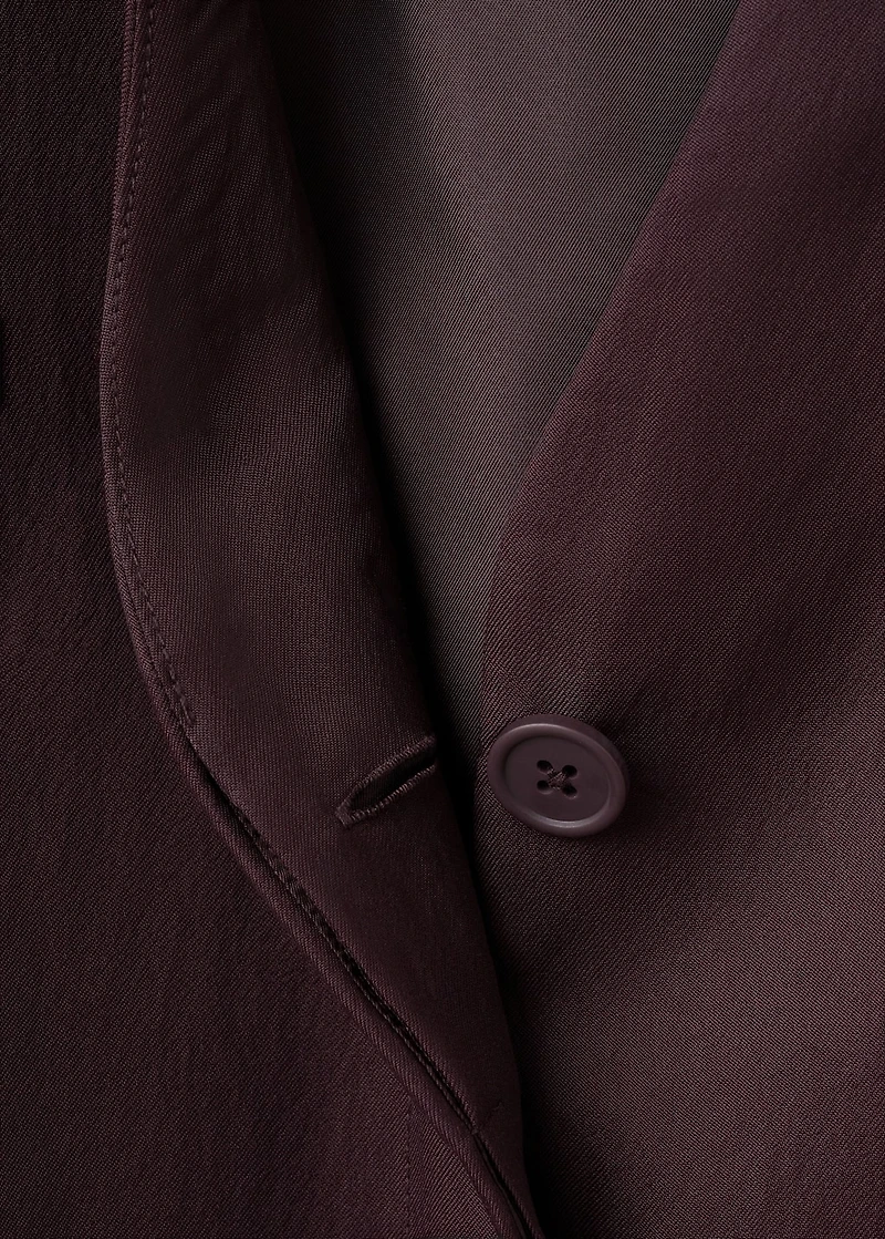 Lyocell dress with belt