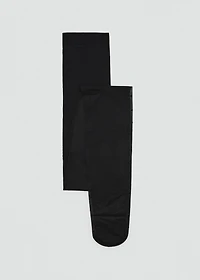 Polka-dot sheer stockings