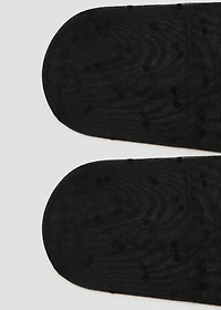 Polka-dot sheer stockings