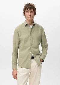 100% cotton Oxford shirt