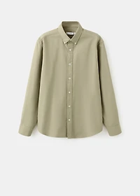 100% cotton Oxford shirt